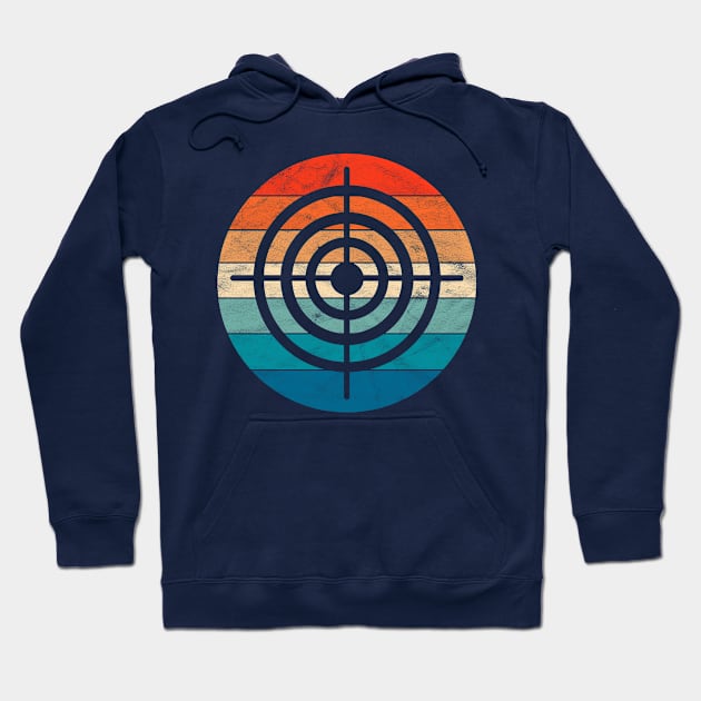 Vintage Target Hoodie by ChadPill